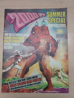 Buy Rare 2000AD Summer Special - Supercomic From 1977 • 15£