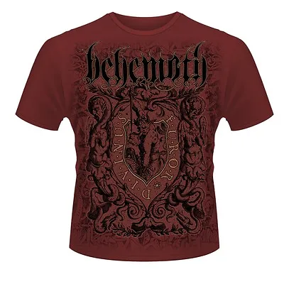 Buy Behemoth 'Furor Divinus' Maroon T Shirt - NEW • 16.99£