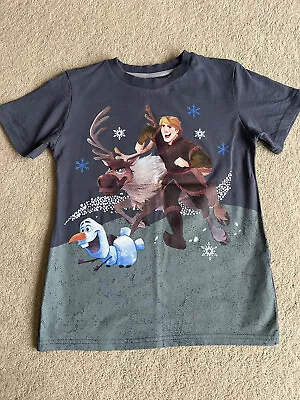 Buy Disney Frozen T Shirt Age 7-8 Brand New • 3£