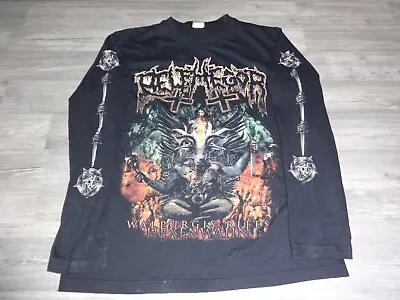 Buy Old Official Belphegor LS Black Death Metal Batushka Dark Funeral Archgoat M • 51.70£