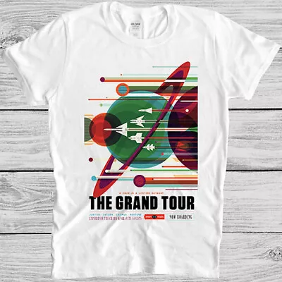 Buy NASA Grand Tour Poster Voyager Mars Space Travel Jupiter Gift Tee T Shirt 4023 • 6.35£