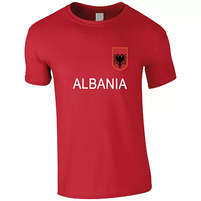 Buy Albania Euro  T Shirt Football Your Country T Shirt Pristine Finish • 11.99£