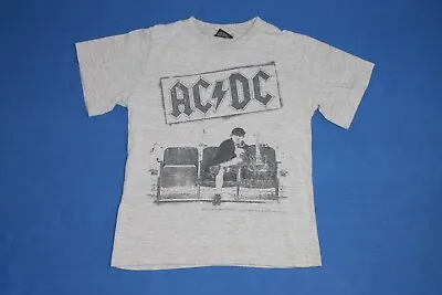 Buy 2011 Kids AC/DC Shirt Hard Rock Band Gray Tee 8 Yrs • 21.87£