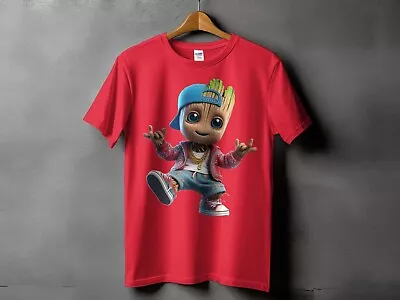 Buy Baby Groot Aesthetic T Shirt, Kids Super Hero Marvel Gift Fun Unisex Tee Top • 14.99£