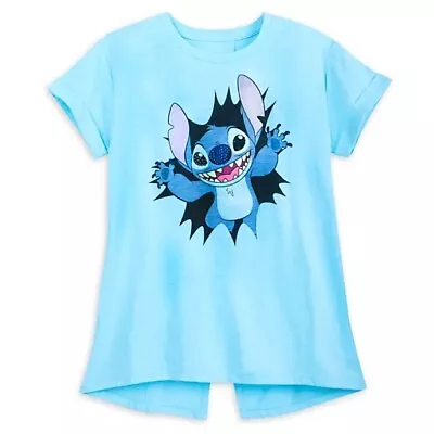 Buy Disney Parks Stitch Fashion T-Shirt Women Medium • 29.95£
