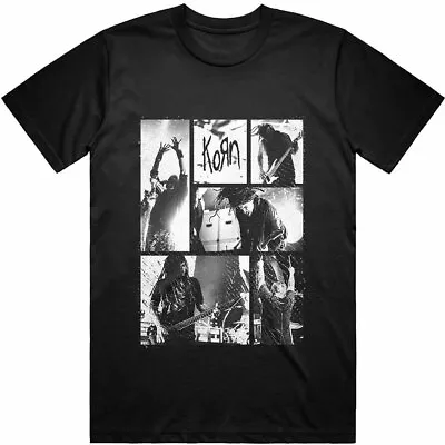 Buy Korn Blocks Black T-Shirt NEW OFFICIAL • 14.89£