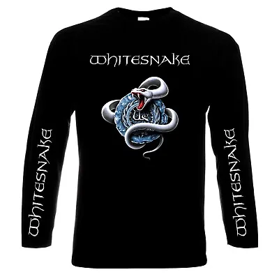 Buy Whitesnake, Men's Long Sleeve T-shirt,100% Cotton,S To 5XL • 36.91£