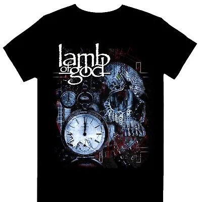 Buy Lamb Of God - Circuitry Skull Recolour Official Licensed T-Shirt • 16.99£