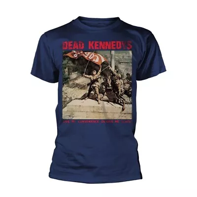 Buy Dead Kennedys - Convenience Or Death (Navy) (NEW MENS T-SHIRT) • 17.20£