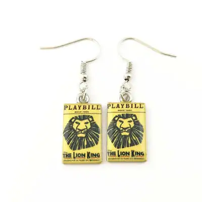 Buy The Lion King - Playbill Earrings • 7.99£