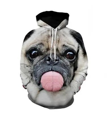 Buy Men's 3D Printed Hooded Fashion Hoodies Sweatshirt Animal Long Sleeve Tops • 20.99£