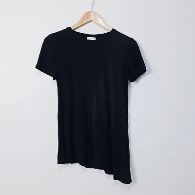 Buy Witchery Top Womens XS Extra Small Black Tunic T Tee Shirt • 12.62£