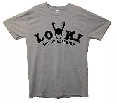 Buy Loki God Of Mischief T-Shirt (Loki Inspired) Marvel, Thor, Iron Man  • 13.50£
