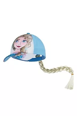 Buy Disney Kids Girls Frozen 3D Design Cap Summer Hat • 10.49£