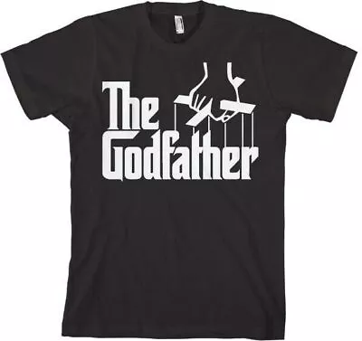 Buy Officially Licensed The Godfather Logo Men's Black T-Shirt • 15.95£