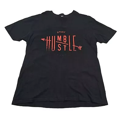 Buy Mens Black Humble Hustle Tshirt Size XL • 10£