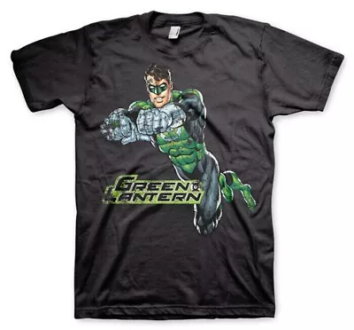 Buy Green Lantern Distressed T-Shirt Cotton Officially Licensed • 29.80£