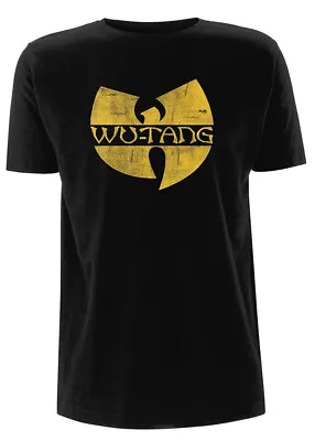 Buy Wu-Tang Clan Distressed Logo T-Shirt OFFICIAL • 17.79£