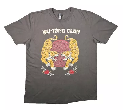 Buy Wu Tang Clan Rap T Shirt Mens UK XL Grey • 30£