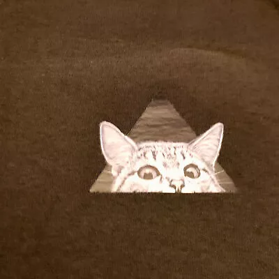 Buy Cat Printed T-shirt 9/11 Years • 7.99£