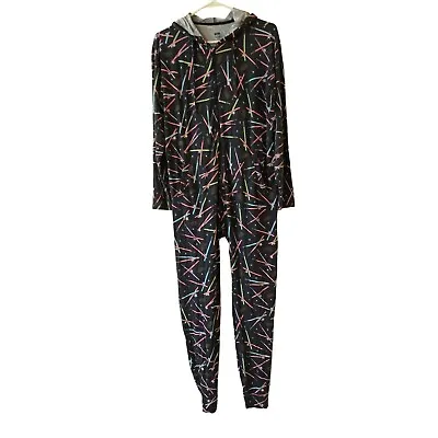 Buy Me Undies Star Wars Unisex Zipper Pajamas Jumpsuit Size Medium Cozy Sleepwear • 18.03£