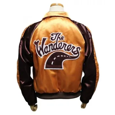 Buy New The Wanderers Movie Rock And Roll Fancy Party Night Club Gold Bomber Jacket • 59.99£