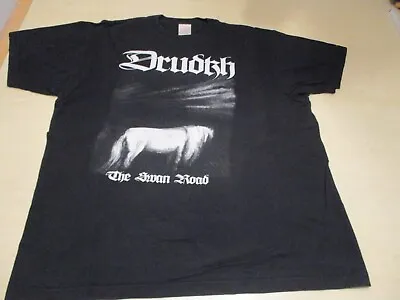 Buy DRUDKH The Swan Road Shirt  T-Shirt 2005 Größe L EXTREME RARE • 41.19£