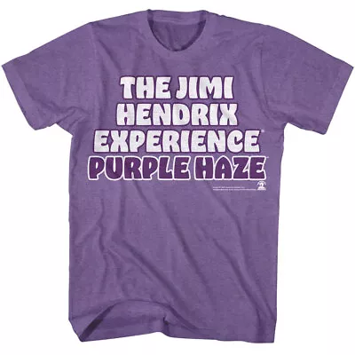 Buy Jimi Hendrix Experience Purple Haze Men's T Shirt Rock Band Music Merch • 40.58£