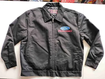 Buy Ford Racing Polyester JH Design Zipper Jacket Men's Size XL • 45£