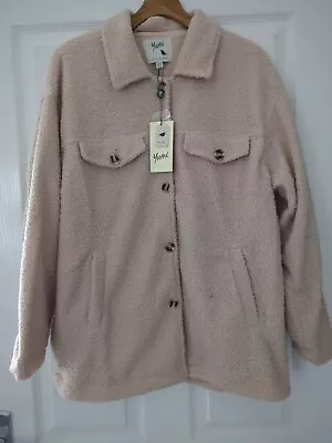 Buy Yumi Teddy Bear Button Down Jacket Womens Uk14 • 5£