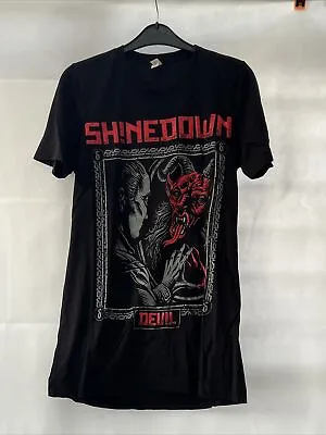 Buy Shinedown I Was Sent To Warn You Attention  World Tour 2019 Size Small Devil • 19.99£