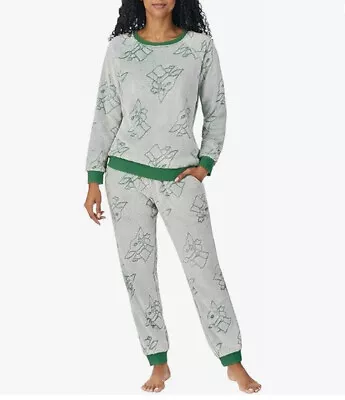 Buy NWT Disney Star Wars Pajamas Grogu The Child Baby Yoda 2-Piece Green Size Medium • 16.93£