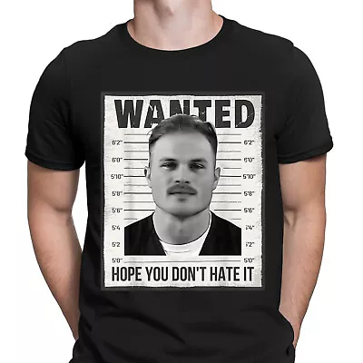 Buy Free Zach Bryan Mugshot T-Shirt American Singer Arrest Mens T Shirts #VD3 • 6.99£