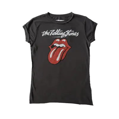 Buy Amplified - Women's Rolling Stones Lick T-Shirt - Charcoal • 19.99£