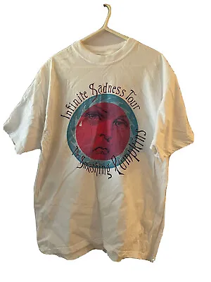 Buy Vintage 1996 Smashing Pumpkins Mellon Collie & Infinite Sadness Tour Shirt XL • 275£
