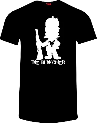 Buy Bunnysher T-Shirt - Inspired By Elma Fudd Punisher Bugs Bunny • 15.99£