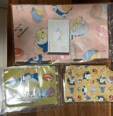Buy Pokemon X Misdo Merch Bundle (Eco Bag, Pouch, Zip Bag, Notepad) • 24.37£