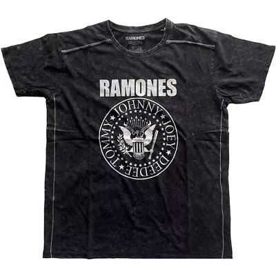 Buy Ramones Presidential Seal Snow Wash XL Unisex T-Shirt NEW • 17.99£