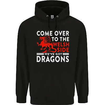 Buy Come To The Welsh Side Dragons Wales Rugby Childrens Kids Hoodie • 17.99£
