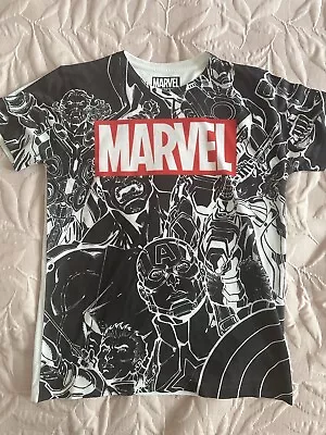 Buy Marvel Comic Print T-shirt Size M • 3£