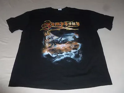 Buy Signed Autographed Symphony Odyssey Concert Shirt Size 2x Mens Metal Band Auto > • 67.55£