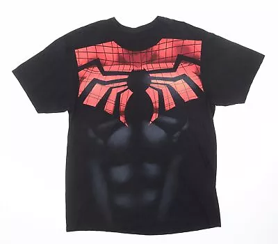 Buy Marvel Mens Black Polyester T-Shirt Size XL Round Neck - Venom • 3.25£