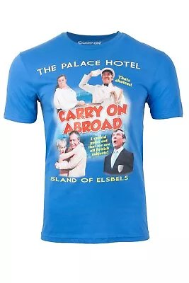 Buy Carry On Abroad Films Elsbels Palace Hotel Official T Shirt Sid James • 14.99£