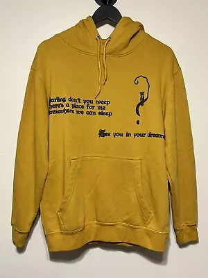 Buy Halsey Dreams Darling Mustard Yellow Hoodie Love And Power Tour 2022 Size M • 53.52£