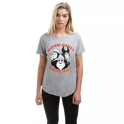 Buy Disney Womens T-shirt Good Girls Gone Bad Ursula Maleificent S-XL Official • 10.49£