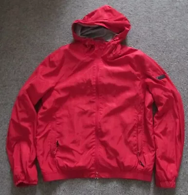 Buy Ladies ARMANI EXCHANGE Red Rain Jacket With Hood - Medium • 24.90£