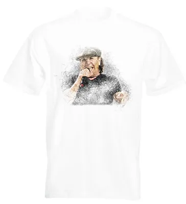 Buy AC/DC Brian Johnson  Sketch T Shirt  • 13.95£
