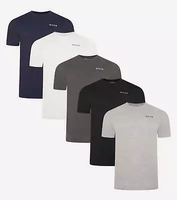 Buy NICCE - Mens 5 Pack Nightwear T-Shirts - Assorted Colours • 39.99£