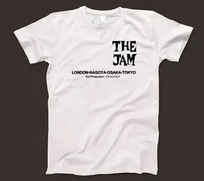 Buy The Jam T Shirt 689 Japan Tour 1980s Osaka Tokyo Mod Paul Weller Style Council • 12.95£