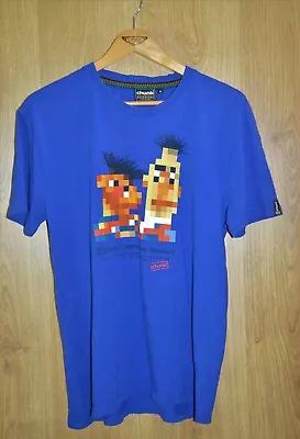 Buy Chunk Blue Cotton T-Shirt Sesame Street Muppets Witness Protection - Large • 11.99£